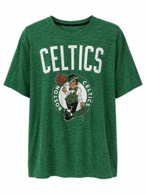 2/$40 NBA Boston Celtics Lucky Leprechaun Green Graphic T-Shirt M